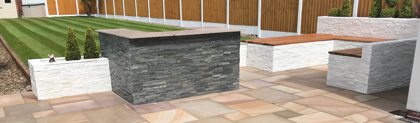 Durable and versatile range of Sandstone and Limestone paving slabs||Starting from only £15.99 sqm